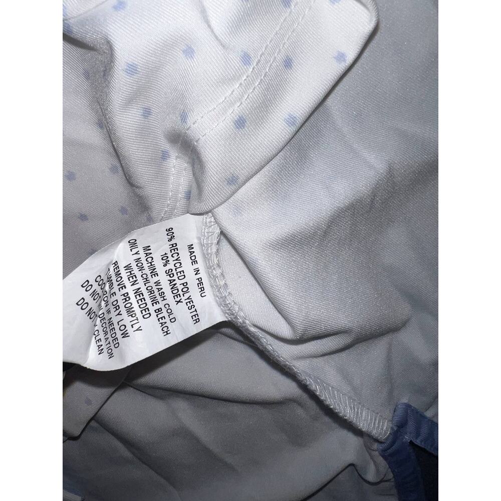 Greyson Polo t-Shirt Y2k Large White Over Print Icon Wolf Golf Course A009388 - Picture 6 of 8